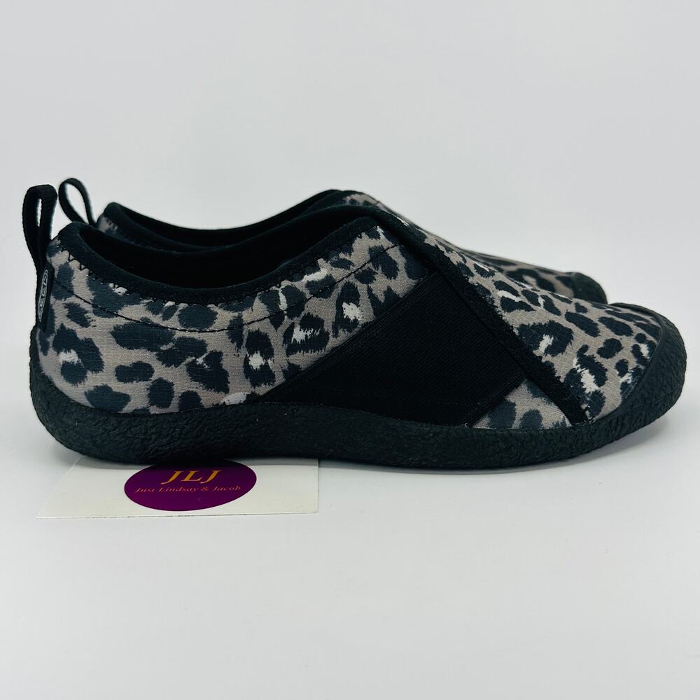 KEEN Women's Howser Wrap Animal Print Slip On Shoe Slippers 1025537 Size 7